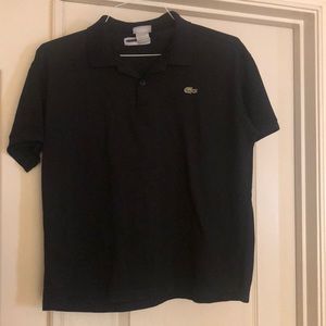 Lacoste Polo In great condition, black, vintage